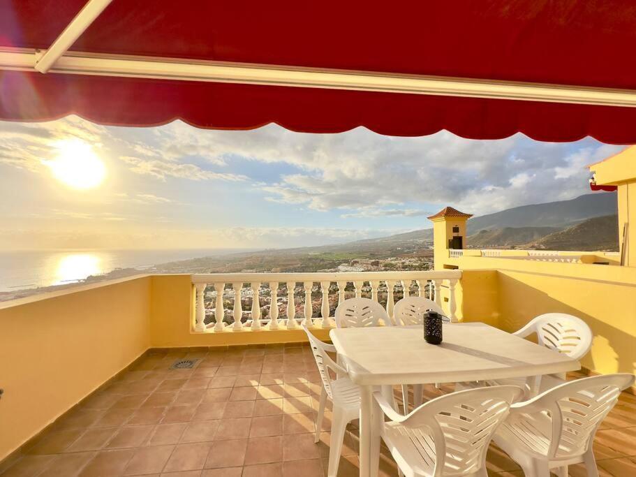 Penthouse With Ocean Views - Torviscas Apartment Costa Adeje  Luaran gambar