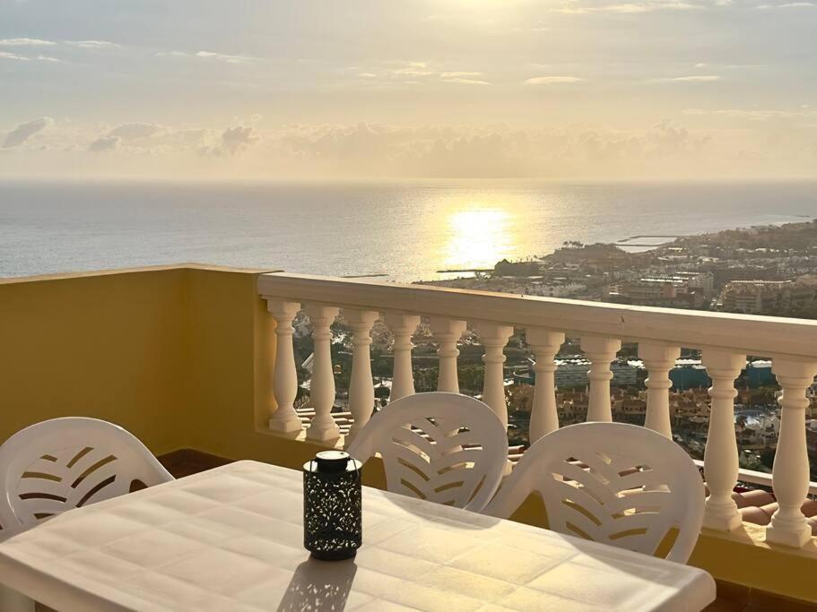 Penthouse With Ocean Views - Torviscas Apartment Costa Adeje  Luaran gambar